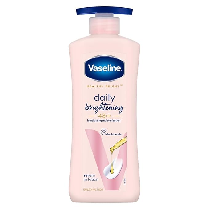 Vaseline Healthy Daily Lotion | With Vitamin b3 Triple Sunscreens | Body Lotion | 400ml (13.52 Fl Oz)