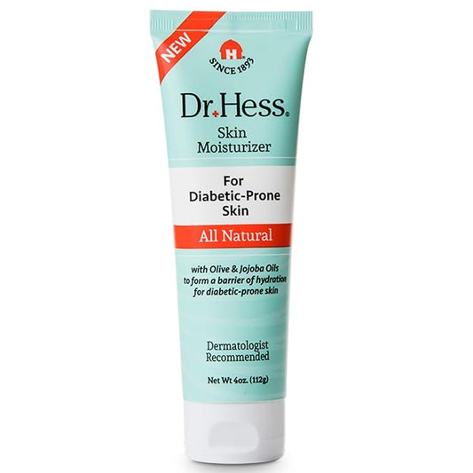 Skin Moisturizer For Diabetic Prone Skin, Relief Moisturizing Body Lotion with Lanolin, Beeswax, Jojoba Oil & Olive Oil, Moisturizer for Dry, Itchy, Rough & Bumpy Skin, 4oz