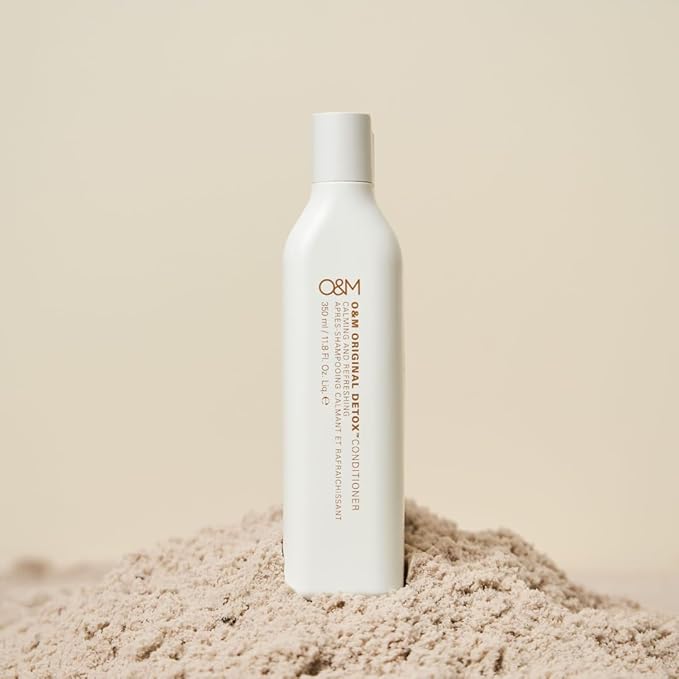 O&M Original Detox Conditioner Colour Safe, Sulfate Free, Parabens, Silicones, MIT, Phthalates, Triclosan, Propylene Glycol & Gluten, PETA Certified & Vegan, Australian Made, 350ml