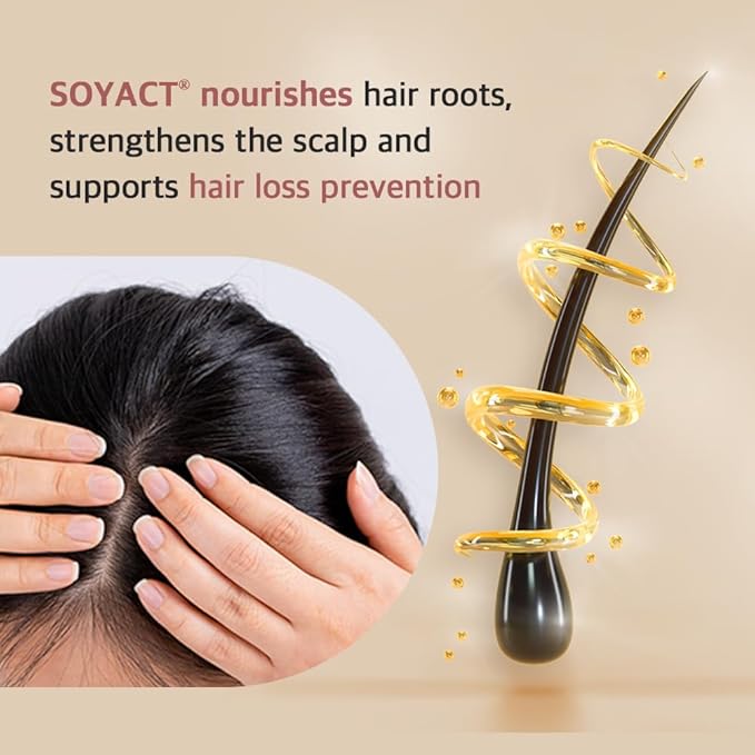 Scalp Intensive Shampoo with Biotin | Korean Shampoo for Hair Loss, Hair Regrowth, Thinning Hair, Volume Boost & Damage Repair (13.52 fl oz)