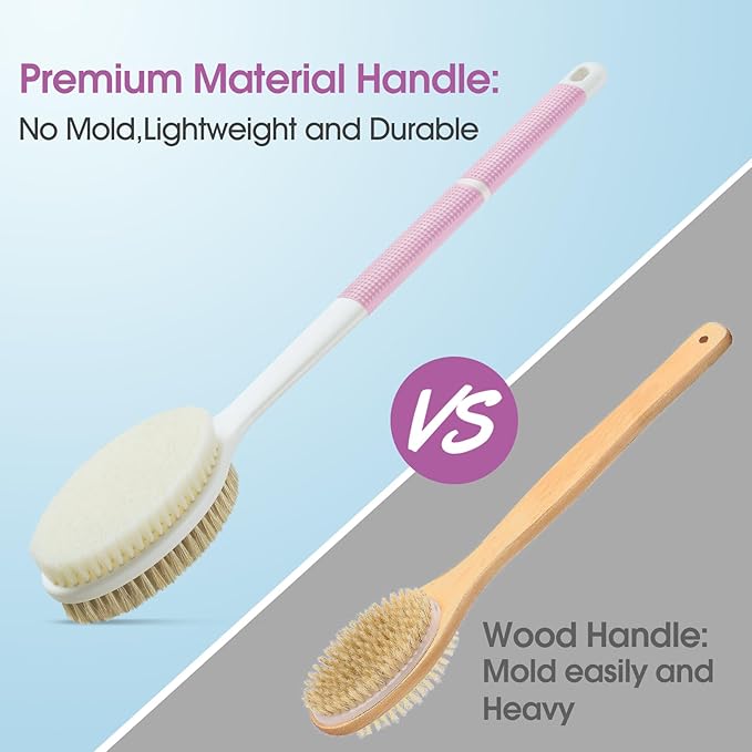 Body scrubber anti slip for