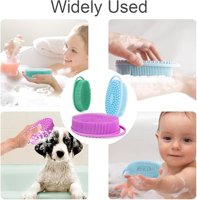 Soft silicone body scrubber 3