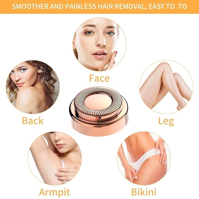 Replacement Heads For Finishing Touch Flawless Facial Hair Remover,Women Hair Removal Shaving Head First Generation (4PCS, GEN 1)
