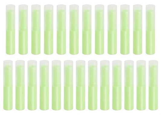 0.14oz Empty Flavored Lip Balm Container (Green)
