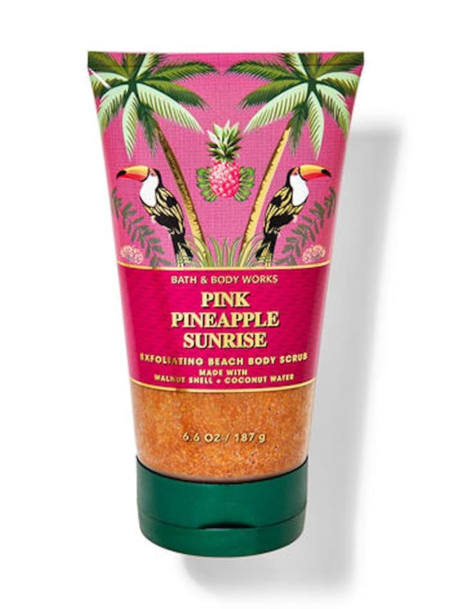 Bath and Body Works Pink Pineapple & Sunshine Creamy Body Scrub 6.6 Ounce (Pink Pineapple & Sunshine)