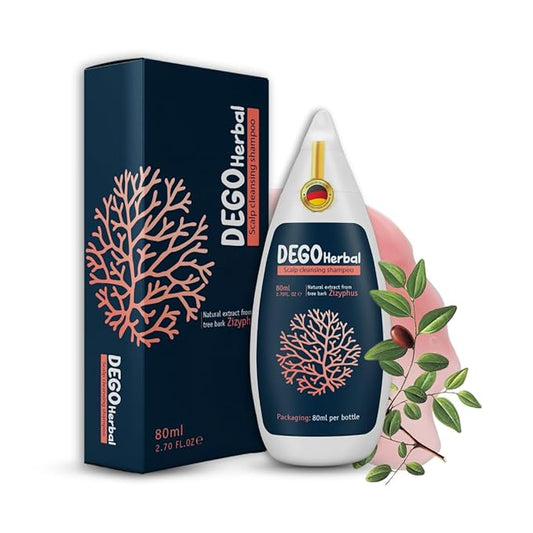 Deep Refresh Zizyphus Scalp Care Shampoo – Gentle Cleanse for Healthy-Looking Hair 2.7 Fl Oz. Natural extract from tree bark