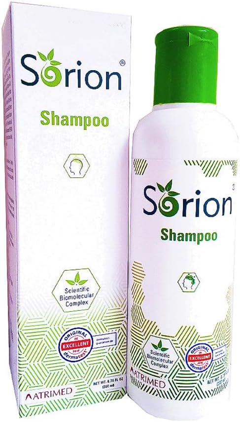 Sorion Shampoo for Collagen Boost with Coconut Oil and Pala Indigo Essential Oils, Herbal Repair for Damaged Hair, Gently Nourishing Scalp Treatment