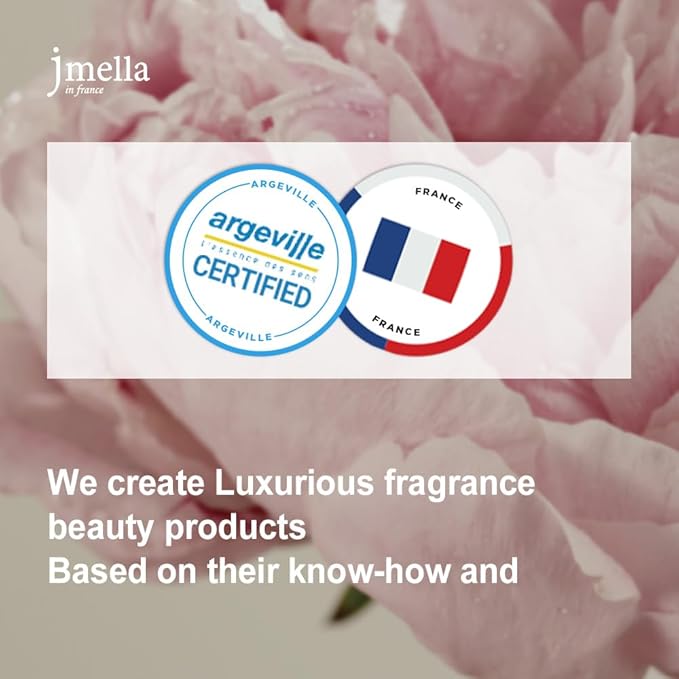 jmella IN FRANCE Blooming Peony Shampoo 33.8 floz with luxury fragrance- Chemical free- Strawberry leaf extract -17 types of amino acid complex From 7 kinds of Paraben