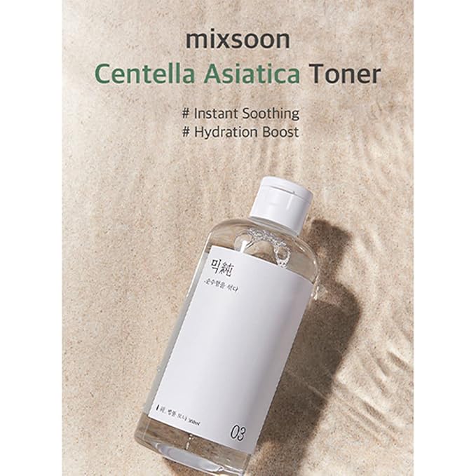 mixsoon Centella Asiatica Toner 10.14 fl oz / 300 ml