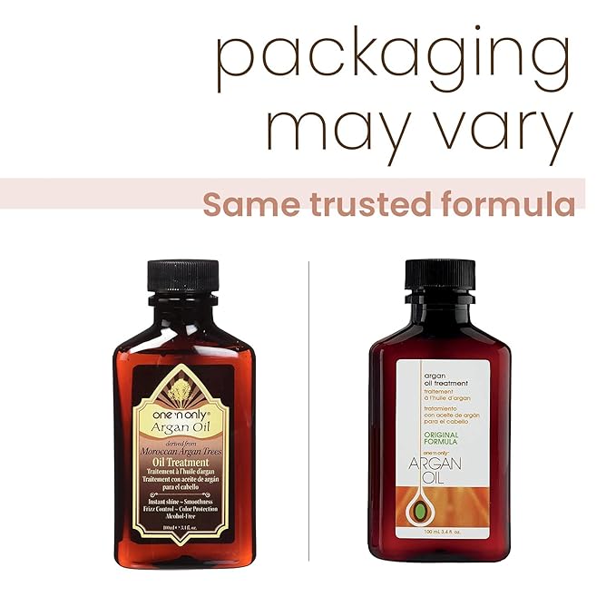 One n Only Argan Oil Hair Treatment - Lightweight & Hydrating Hair Oil for Natural, Wigs & Extensions - Shine Enhancing, Heat Protectant & Frizz Control (8 oz)