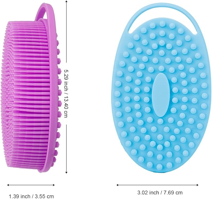Soft silicone body scrubber 3