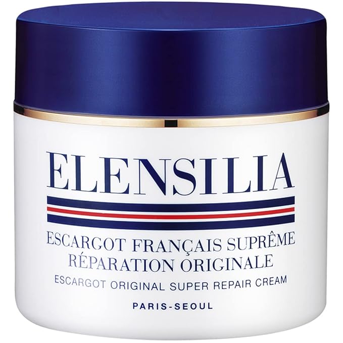 Snail Super Repair Facial Cream 1.76 Oz I 80% 100% Genuine from French Sederma Snail Filtrate with Collagen, Ceramide, 8 Types of Hyaluronic Acids | All In One Cream for All Skin Types