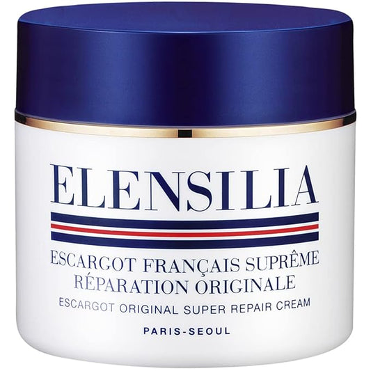 Snail Super Repair Facial Cream 1.76 Oz I 80% 100% Genuine from French Sederma Snail Filtrate with Collagen, Ceramide, 8 Types of Hyaluronic Acids | All In One Cream for All Skin Types