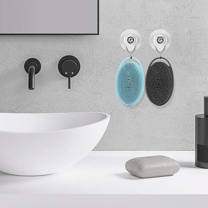 Silicone body scrubber, exfoliating silicone