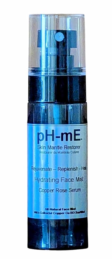 Hydrating Cleaning Face Mist, Copper Rose, Pure, Natural, Organic Ingredients Helps your Skin Reduce Wrinkles, Fine Lines, Inflammation, Acne, for Clear Beautiful Skin (2oz)