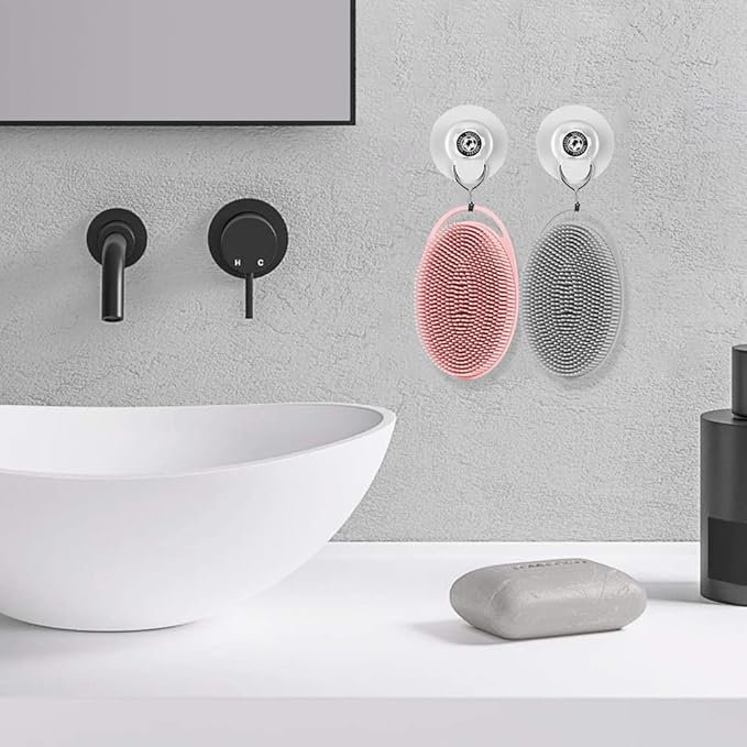 Silicone body scrubber, exfoliating silicone