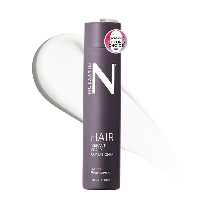 NULASTIN Vibrant Scalp Conditioner - Volumizing Hair Conditioner for Women & Men - Reduce Frizz & Breakage - Enhance Shine - Clinically Tested & Color-Safe - Silicone-Free & Vegan (10 Fl Oz)