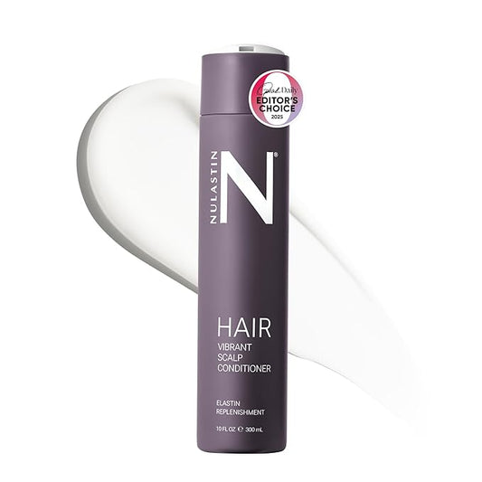 NULASTIN Vibrant Scalp Conditioner - Volumizing Hair Conditioner for Women & Men - Reduce Frizz & Breakage - Enhance Shine - Clinically Tested & Color-Safe - Silicone-Free & Vegan (10 Fl Oz)