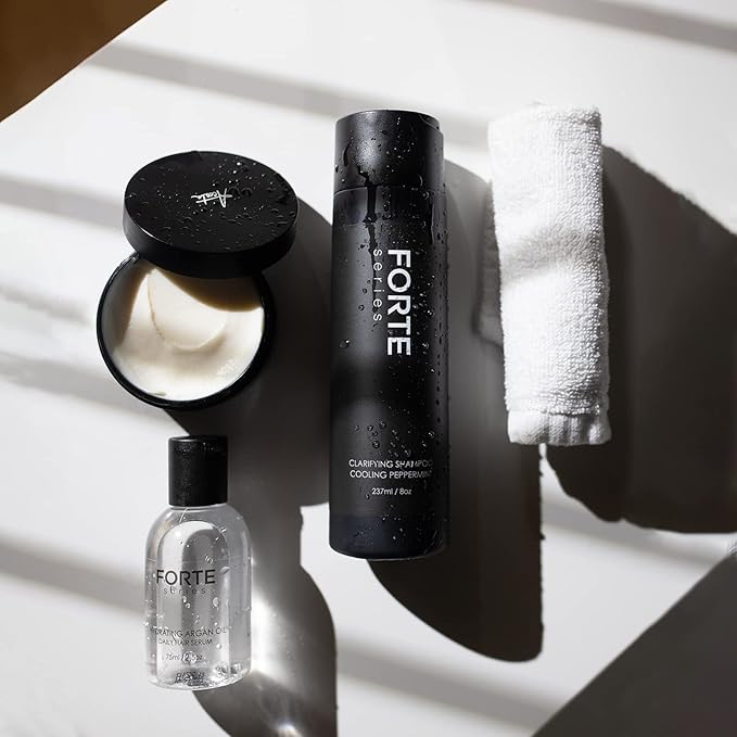 Alex Costa Clarifying Shampoo for Men by Forte Series Hydrating & Clarifying Shampoo for Build Up Removal Hair (8 Oz)