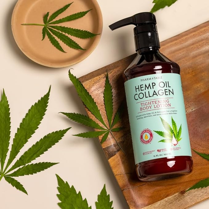 Hemp Oil Collagen Tightening Body Lotion 480ml