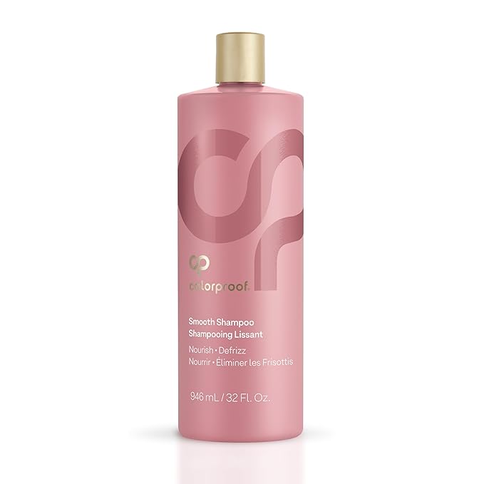 ColorProof Smooth Shampoo 32 Fl. Oz. Smoothing Anti-Frizz Shampoo with with a Frizz-Fighting, Gentle, Cleansing, Hydrating Color-Protection Formula for Color Treated Hair, White Tea Scent