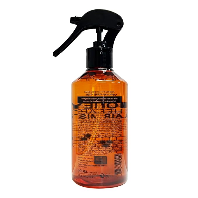 Daeng Gi Meo Ri Professional Honey Therapy Hair Mist with Wheat Protein - Korean Beauty, Damage Protection, Natural Ingredients - 250ml