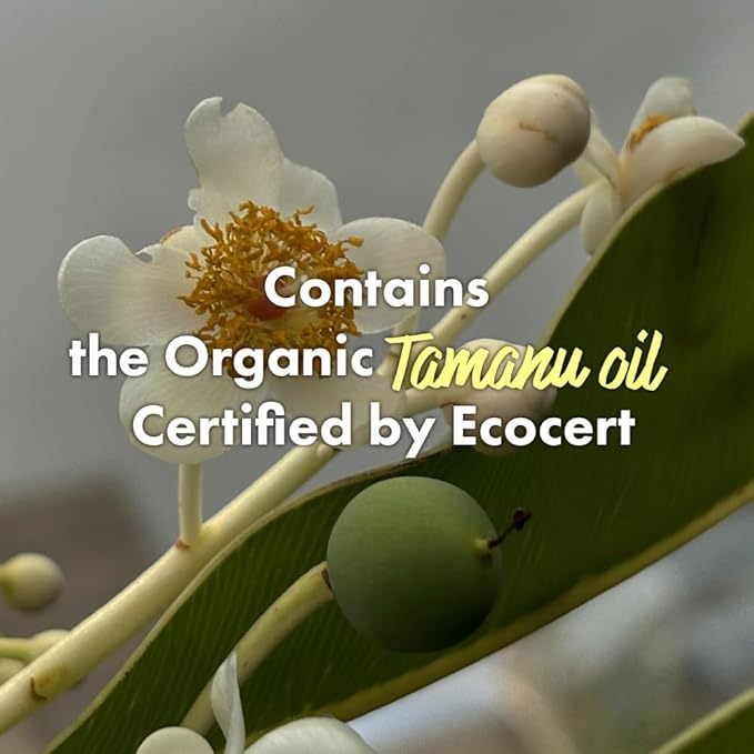 RATED GREEN REAL TAMANU Soothing Shampoo | Scalp Relief & Nourishing for Troubled, Itchy & Dry Scalp | Organic Cold Pressed Tamanu Oil Shampoo (13.52 Fl Oz)