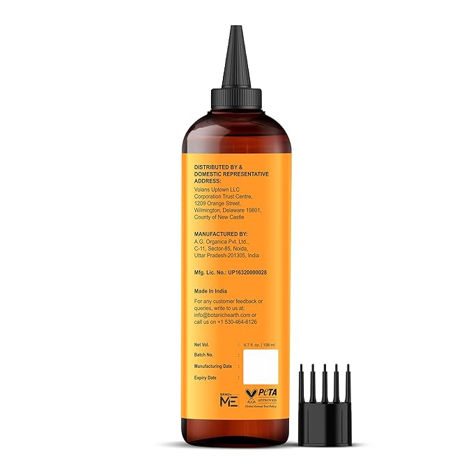 Botanic Hearth Pumpkin Seed & Castor Oil For Hair Growth (6.7 fl oz)| Infused with Pumpkin Seed, Castor, Biotin | Hair Oil Repairs Dry Damaged Hair, Strengthening, Moisturizing, Healthier Hair