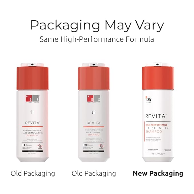 DS Labs Revita Shampoo, 205mL - Thickening Appearance, Scalp First Cleanse, Fuller Looking, Volumized Hair, Lightweight Hydration, Sulfate & Silicone Free, Color Safe, For Men & Women