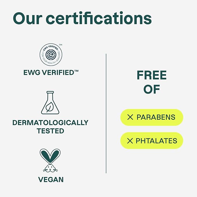 ATTITUDE Body Wash, EWG Verified Shower Gel, Dermatologically Tested, Plant and Mineral-Based, Vegan Personal Care Products, White Tea Leaves, 16 Fl Oz (Pack of 6)