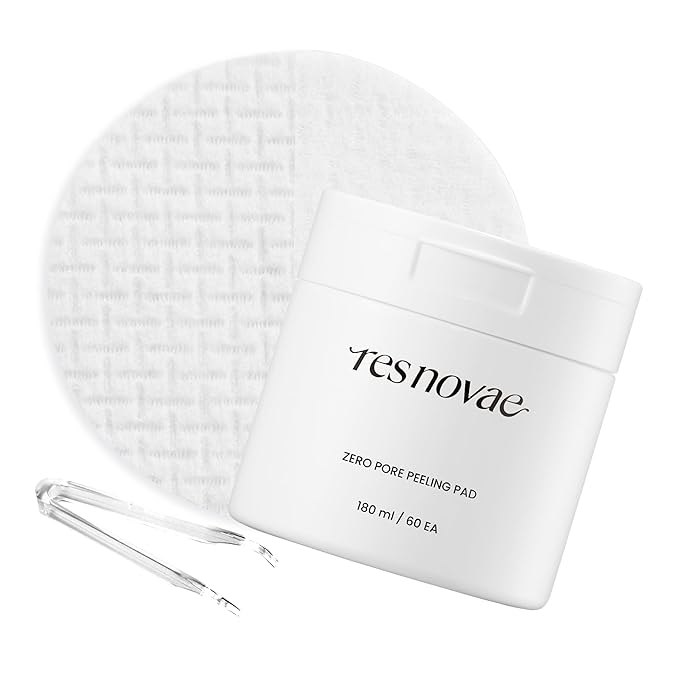 Peeling Toner Pad – 60 Pads – Blackhead & Whitehead Removal, Pore Minimizing, Oil Control, Gentle PHA Exfoliation for Sensitive Skin