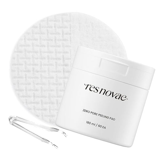 Peeling Toner Pad – 60 Pads – Blackhead & Whitehead Removal, Pore Minimizing, Oil Control, Gentle PHA Exfoliation for Sensitive Skin