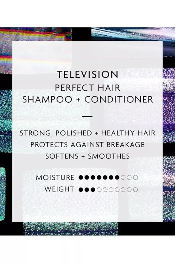 R+Co Television Perfect Hair Shampoo & Conditioner Set + Sample (0.5oz) | Lightweight + Smoothing + Volume | Vegan + Cruelty-Free | 8.5oz (pack of 2)