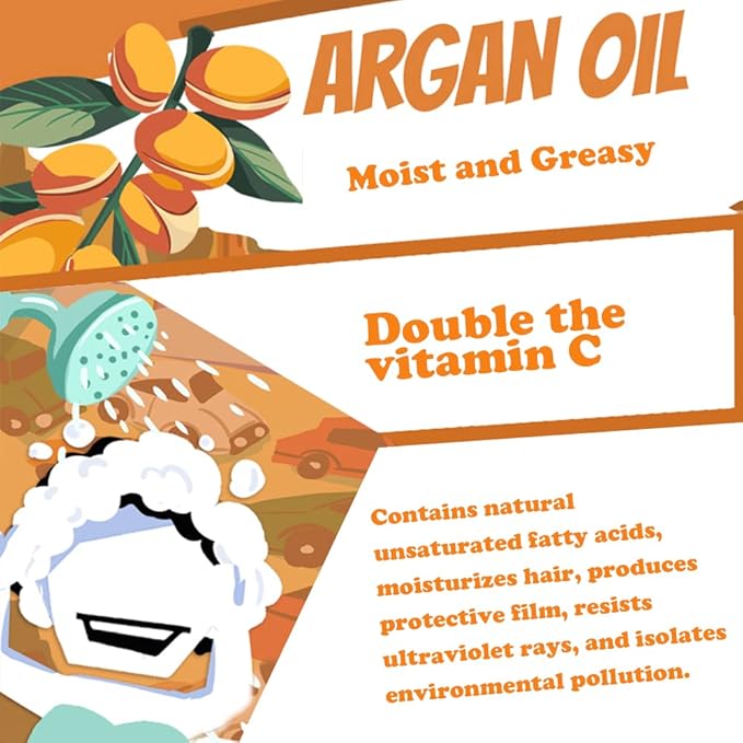 Hair Shampoo Moisturizes Hair Reduce Oil Secretion Scalp Refreshing Repair Hair Structure Shiny Fluffy