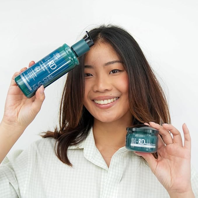 SH-RD Thyme Intensive Shampoo for Itchy Scalp and Dandruff Relief | 1% Zinc Pyrithione Added | Soothing, Rebalancing Scalp Condition - 3.38oz/100ml