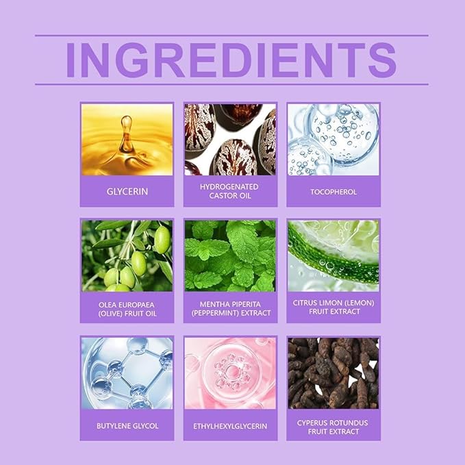 Cyperus Rotundus Skin Serum, Cyperus Rotundus Oil for Hair Removal, Balances Skin Tone, Moisturizes & Soothes, Suitable for All Skin Types（ 60 Ml / 2 Floz*2PCS）