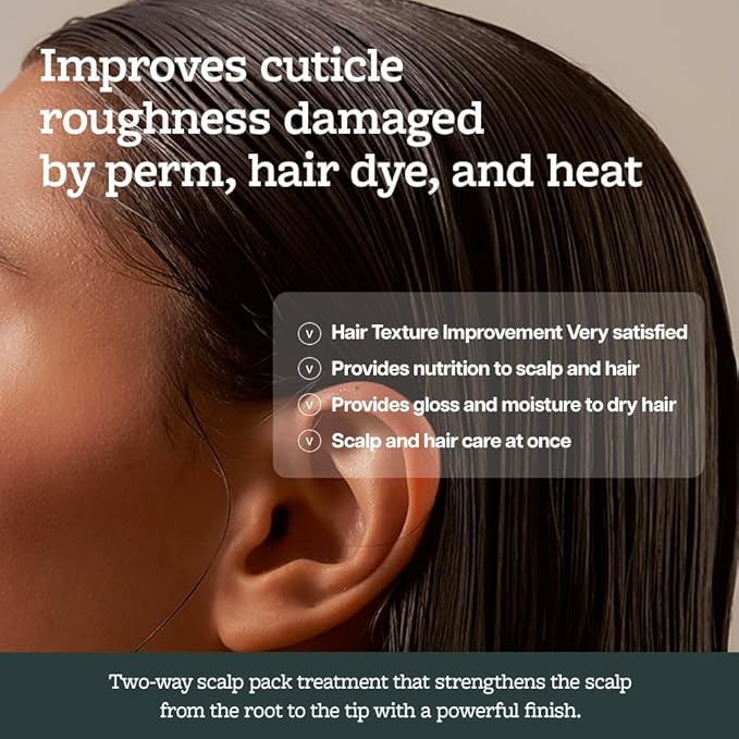 Hair & Scalp Treatment 200ml / 6.7 fl oz/Hair Mask/Scalp Soothing/Alleviate Hair Loss/Paraben, Cruelty & Silicone Oil Free