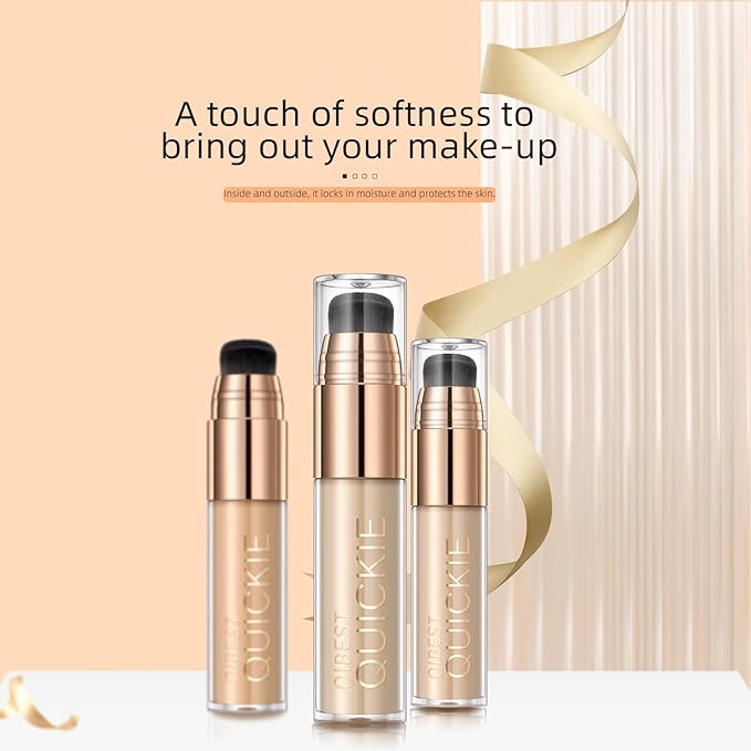 Mattte Liquid Concealer Foundation, Silky Foundation Mist Makeup, Finish (#04)