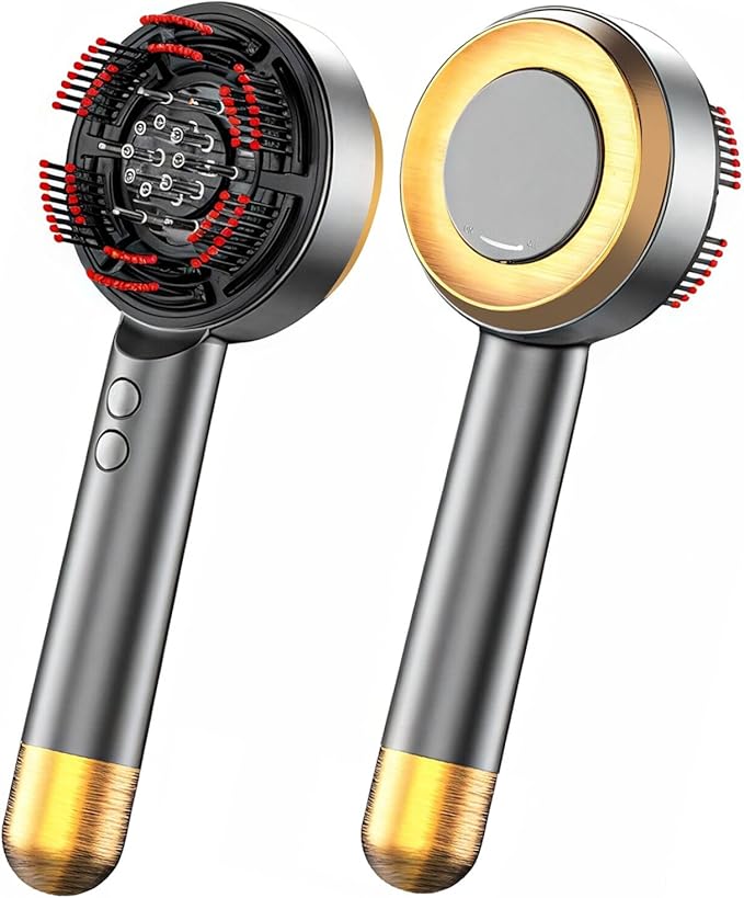 3 in 1 Electric Scalp Massager and Hair Oil Applicator, Hair Massager Scalp Applicator Brush for Hair Growth, Advanced Scalp Care Brush for Hair Oiling