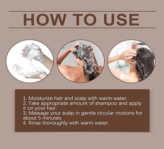 Batana Oil Hair Growth Shampoo – Onion Extract Infused, Organic Natural Formula with Rosemary & Argan Oil – Reduces Hair Loss, Strengthens Roots & Adds Shine for All Hair Types