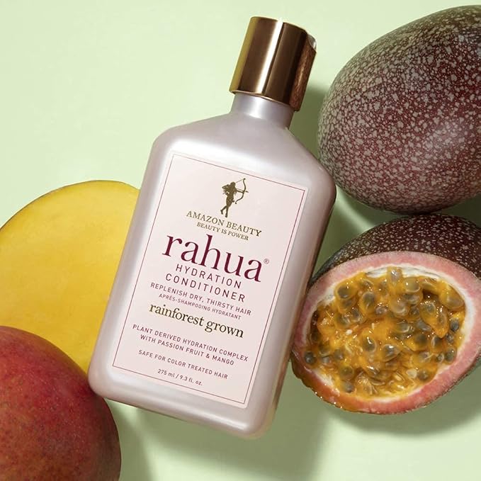 Rahua Hydration Hydrating Hair Conditioner, 9.3 Fl Oz, Moisturizing Conditioner with Naturally Infused, Plant Powered Ingredients, Mango & Passion Fruit, Hair Care for Dry Hair, Frizz & Scalp Care