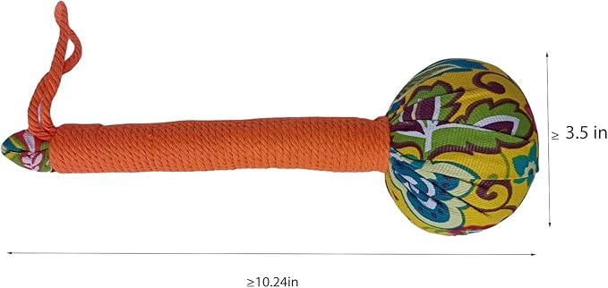 Whole Body Massage Hammer, Back Pain Massage Hammer, Muscle Relaxation Meridian Activation 2P (Orange/Green)