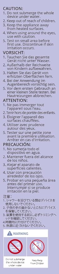 Eyebrow Facial Trimmer: 2 in1 Rechargeable Facial Hair Removal and Eyebrow Shaver - Face Lips Body Painless Facial Razor with Built-in LED Light (Solar Purple)