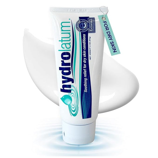 Dry Skin Cream - Hydrating Moisturizer for Sensitive & Extra Dry, Nourishing Body Lotion for Men & Women - 2oz