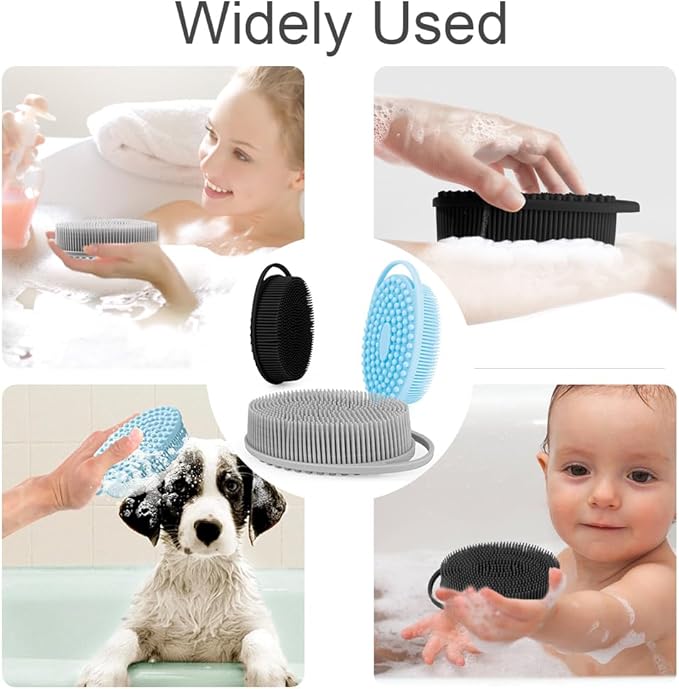 Soft silicone body scrubber 3