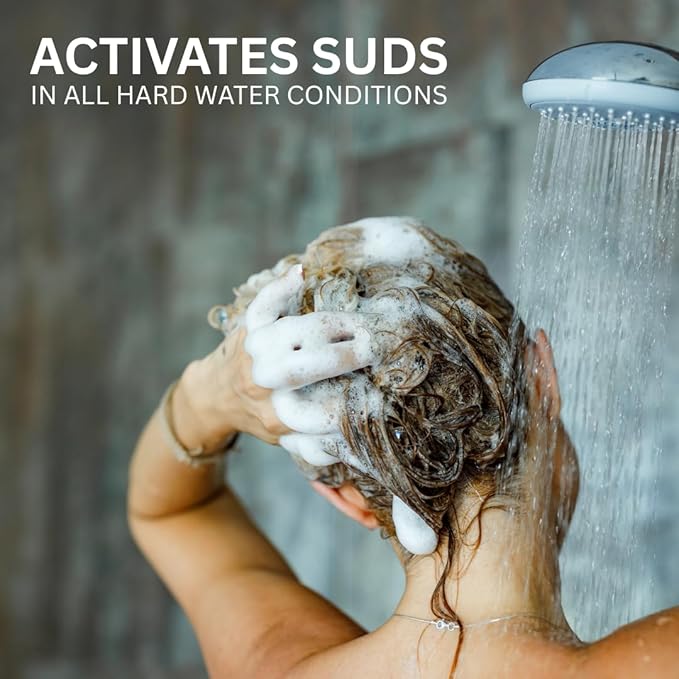 Hard Water Shampoo – Removes Mineral Buildup from Hard & Well Water – Sulfate-Free Clarifying Hair Treatment – Gentle for Men & Women – Pure Refresh Made in USA (16 oz)