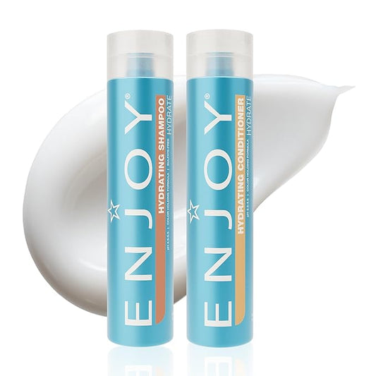 Enjoy Sulfate-free Hydrating Duo (Shampoo and Conditioner) - 10 Oz (packaging may vary)