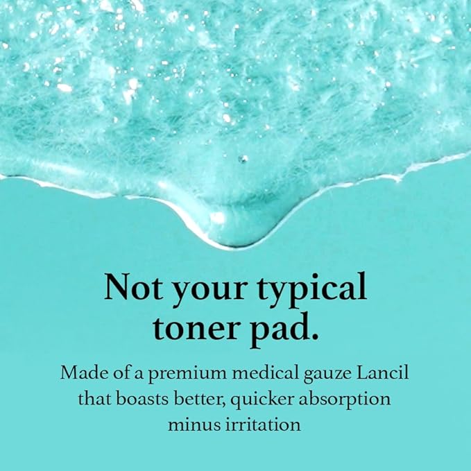 Ice Sorbet Toner Pads | Skin Prep Wipes for Puffiness, Under Eye Bags & Instant Face Lift | Gel Pads for Sunburn Relief & After Sun with 30% Glacier Water & Caffeine | Pack of 4 (240 Count)