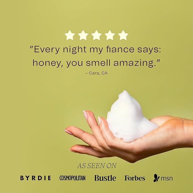 Non Toxic and Vegan Body Wash With Organic Ingredients - Moisturizing For Dry and Sensitive Skin, Natural and Organic, Paraben Free, Cruelty Free, Gluten Free, Sulfate Free (16 FL. OZ)