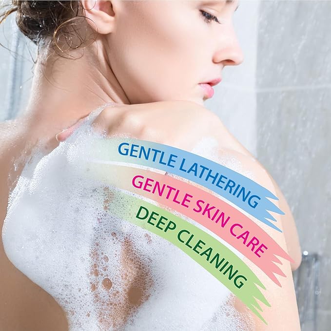 Dead Sea Collection Rose Body Wash for Women and Men – Rose Hip Oil & Dead Sea Minerals – Moisturizing Shower Gel for Dry & Sensitive Skin – Pack of 2 (67.6 fl oz)